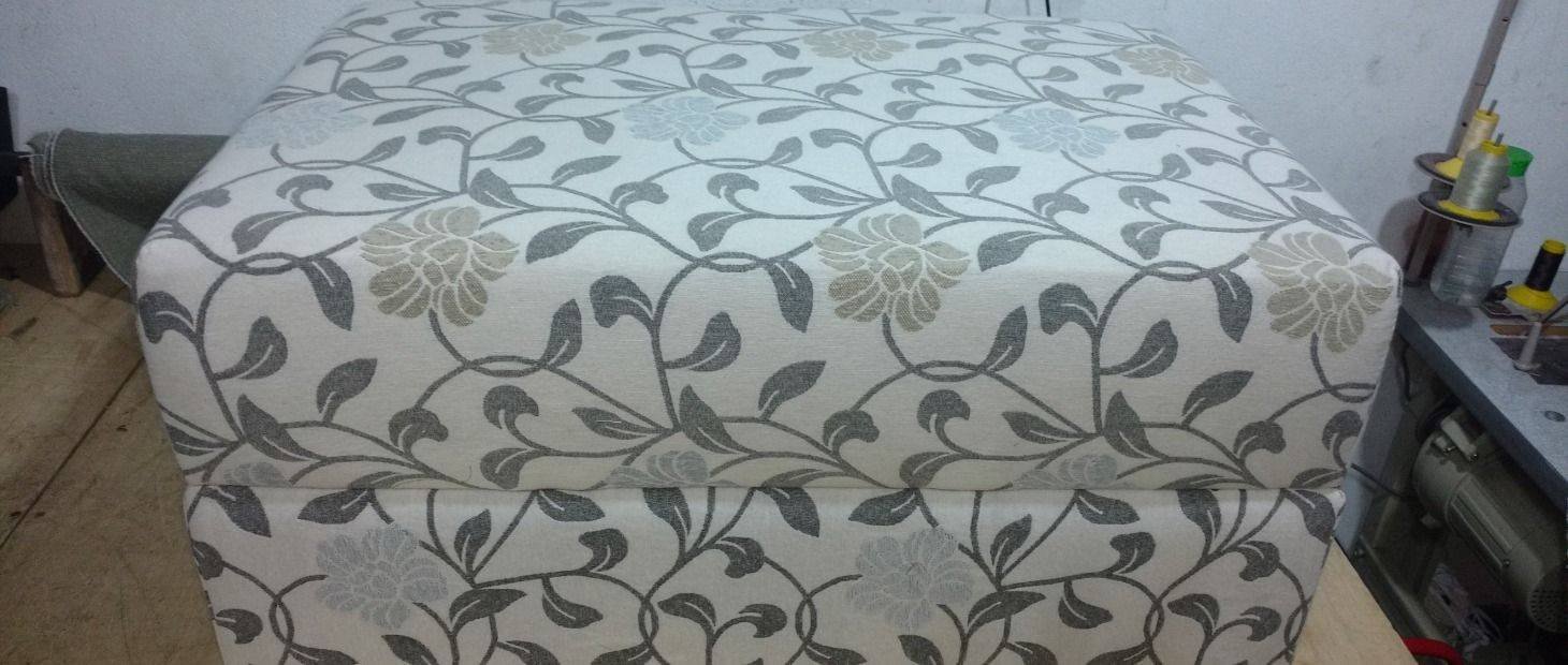 Inicial 7 Pufe Reformado pela Tapeçaria Kisofá