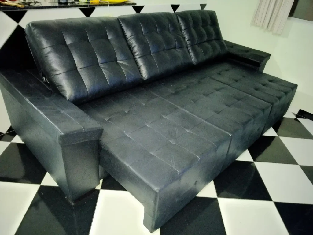 Reforma de Sofá Tatuapé 2 Sofá reformado no bairro do tatuapé em São Paulo.